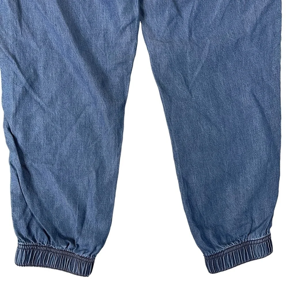 Revolve DWP Brody Relaxed Jogger XS Elastic Waist Mid Rise Pull On Pant Tencel - Picture 5 of 6